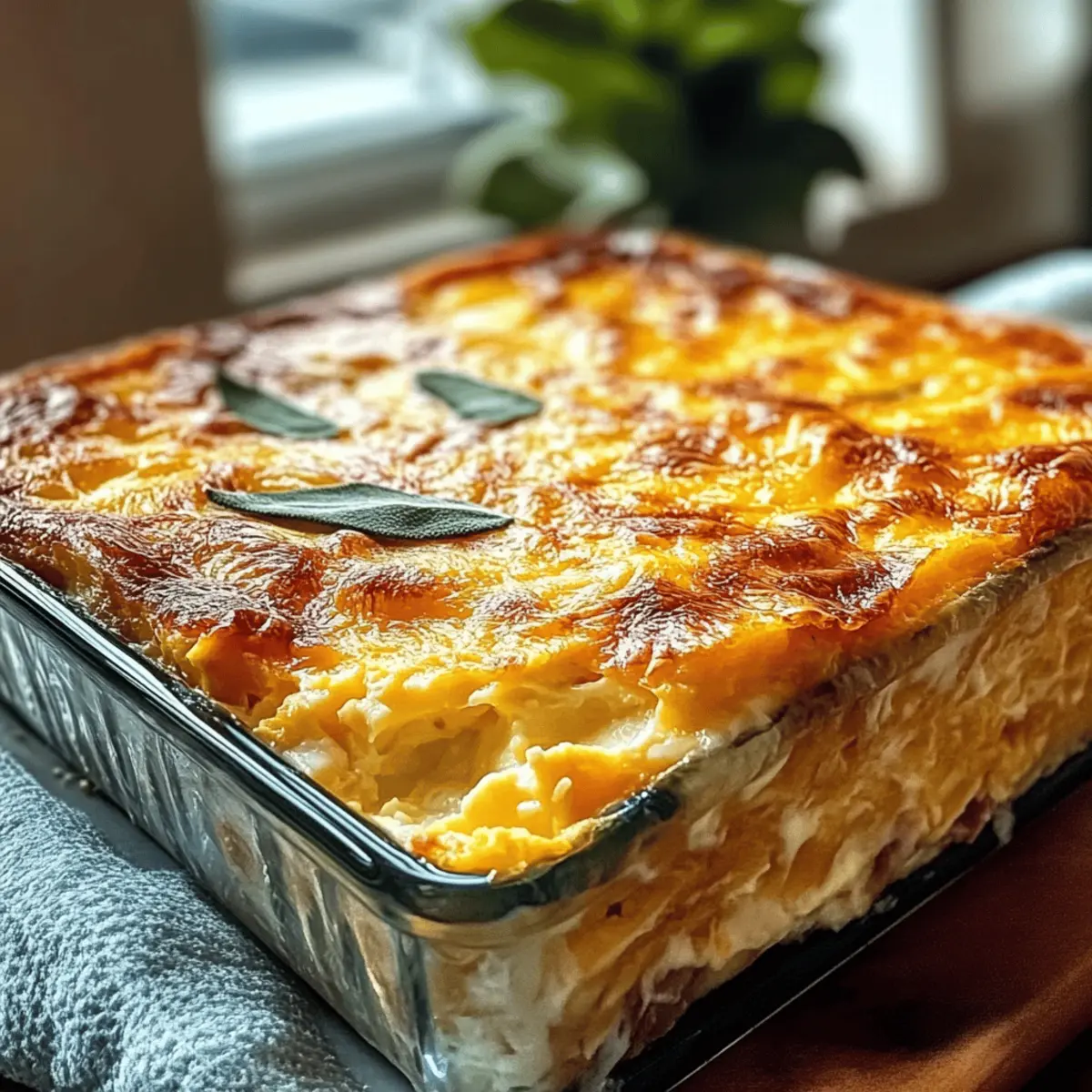 Hüttenkäse-Eierauflauf: Einfach und lecker genießen