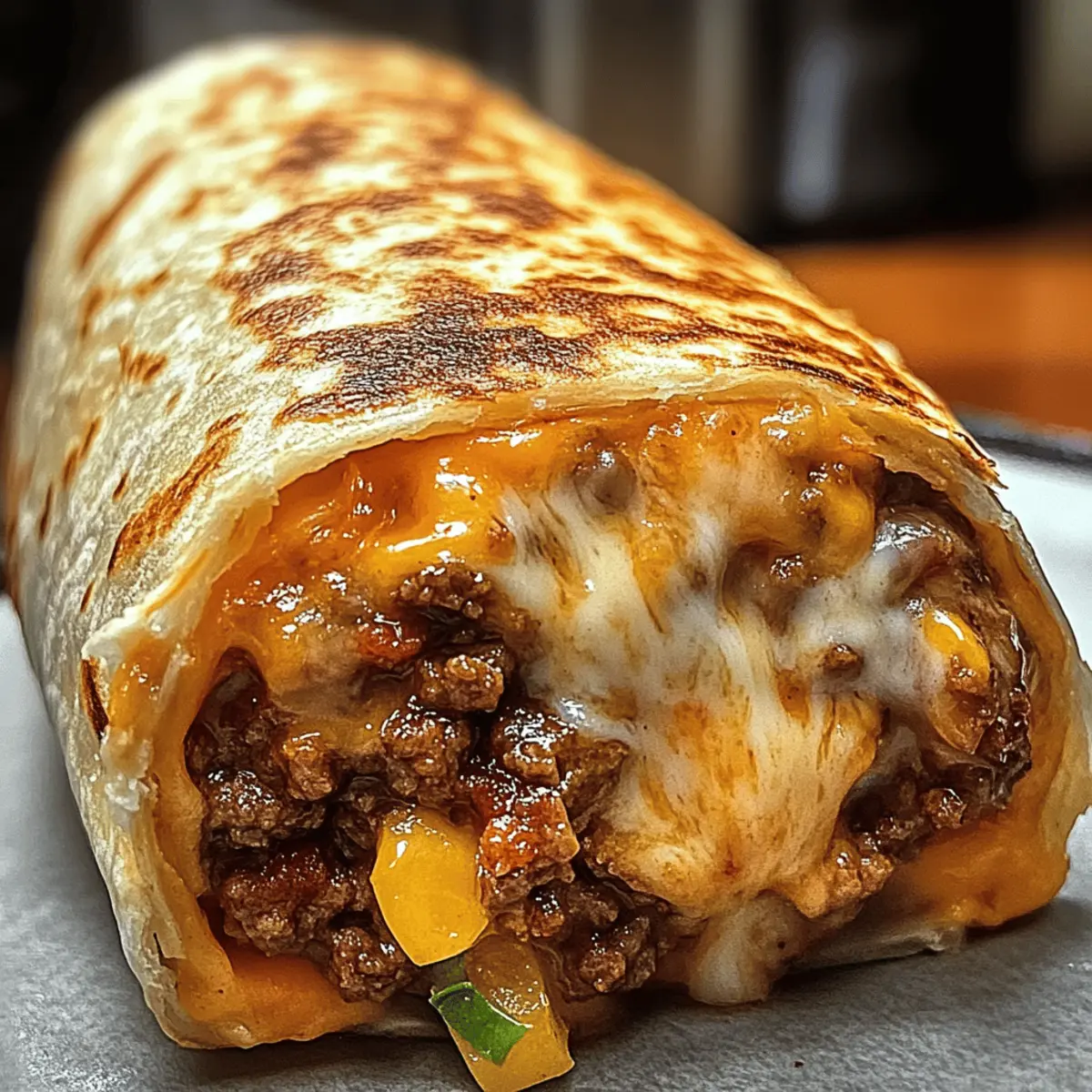 Gegrillter Käse-Burrito: Schnelle Freude für alle