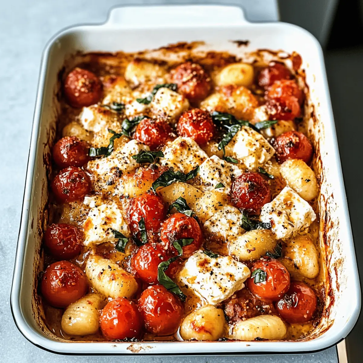 Gebackene Feta-Gnocchi in 15 Minuten zaubern