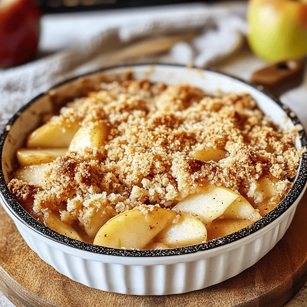 Apfel-Birnen-Crumble genießen: Der perfekte Genuss