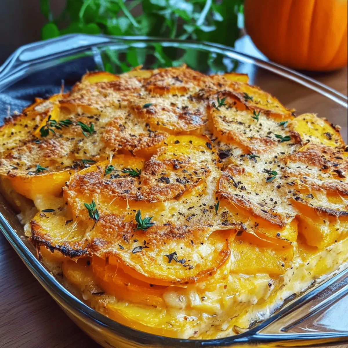Kürbis Kartoffel Gratin: Herbstlicher Genuss für Zuhause
