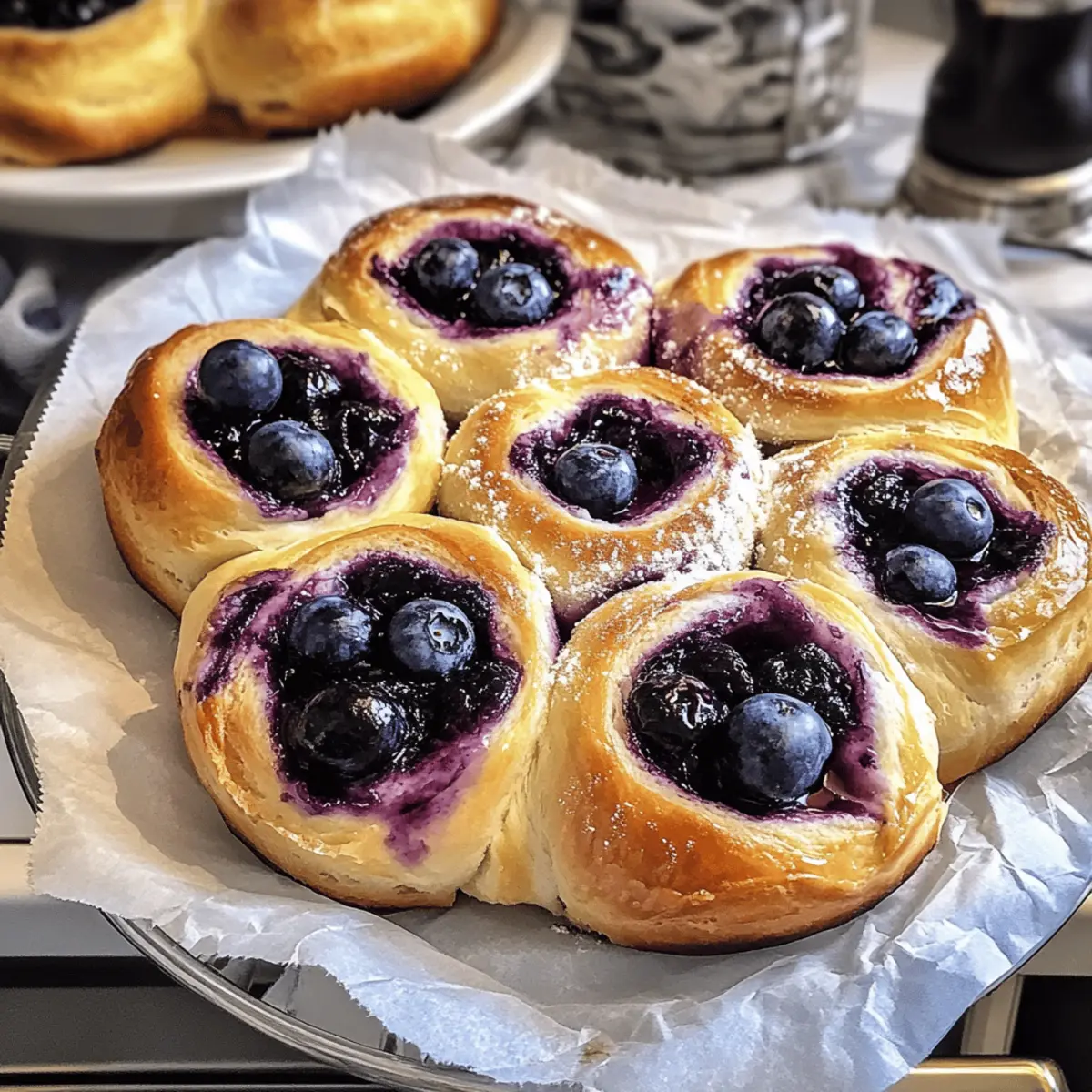 Schwedische Blaubeer-Schnecken: Einfach und lecker