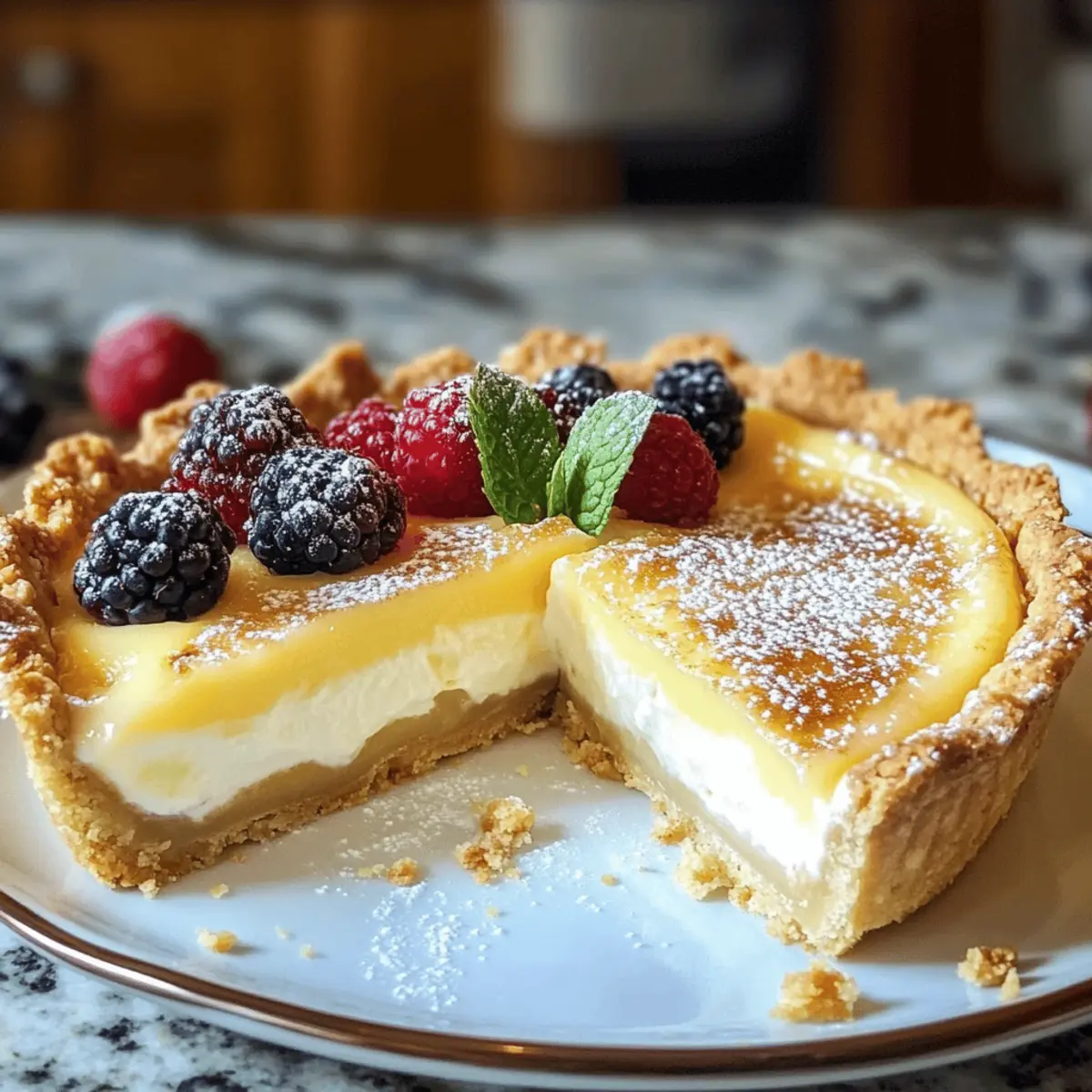 Griechische Pudding Tarte: Einfach und Himmlisch