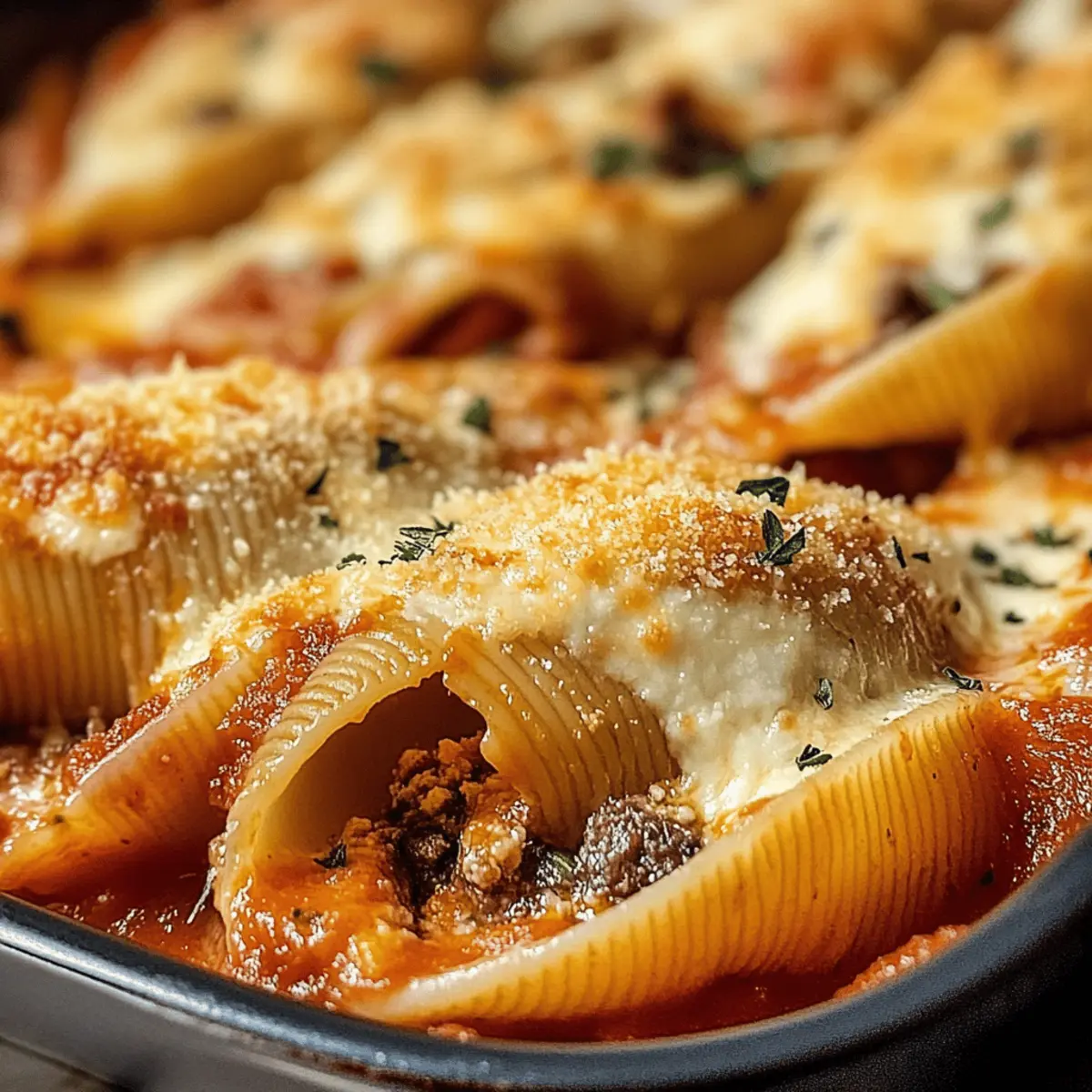 Gefüllte Muscheln mit Käse für den perfekten Genuss