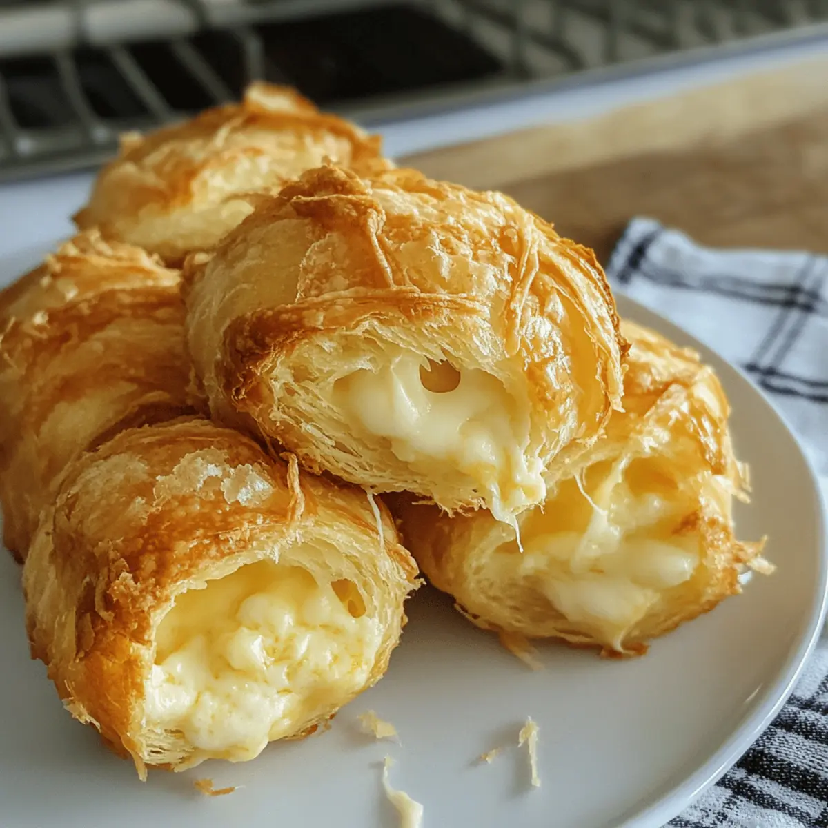 Schnelle Käsebrötchen für den perfekten Snack