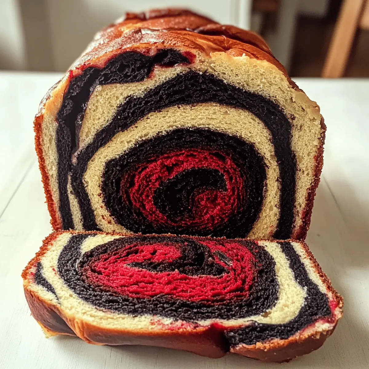 Vampirisches Brot für eine gruselige Feier