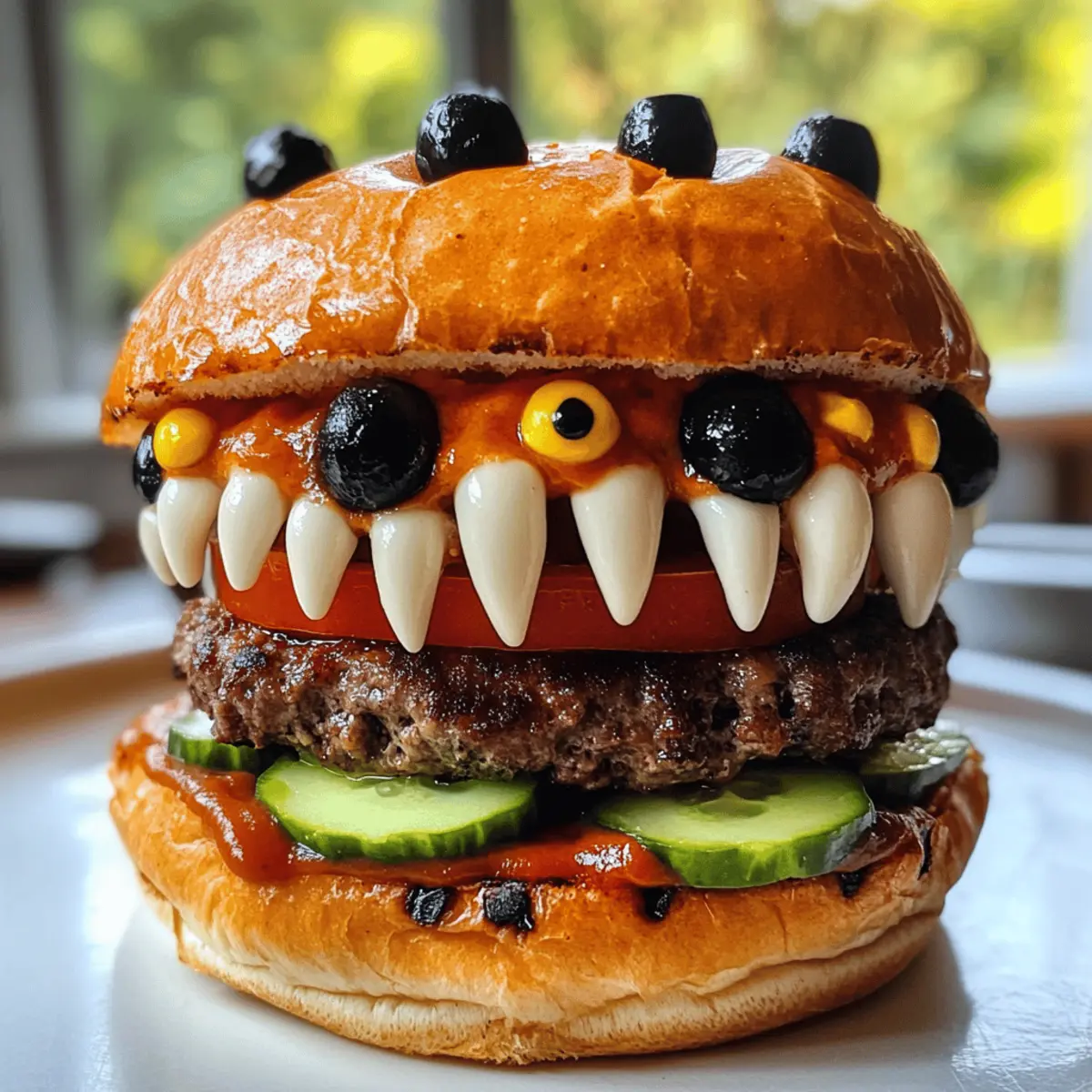 Halloween-Burger: Spookige Leckereien für die Party