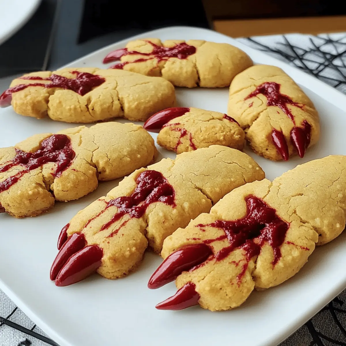 Hexenfinger: Spookige Kekse für Halloween