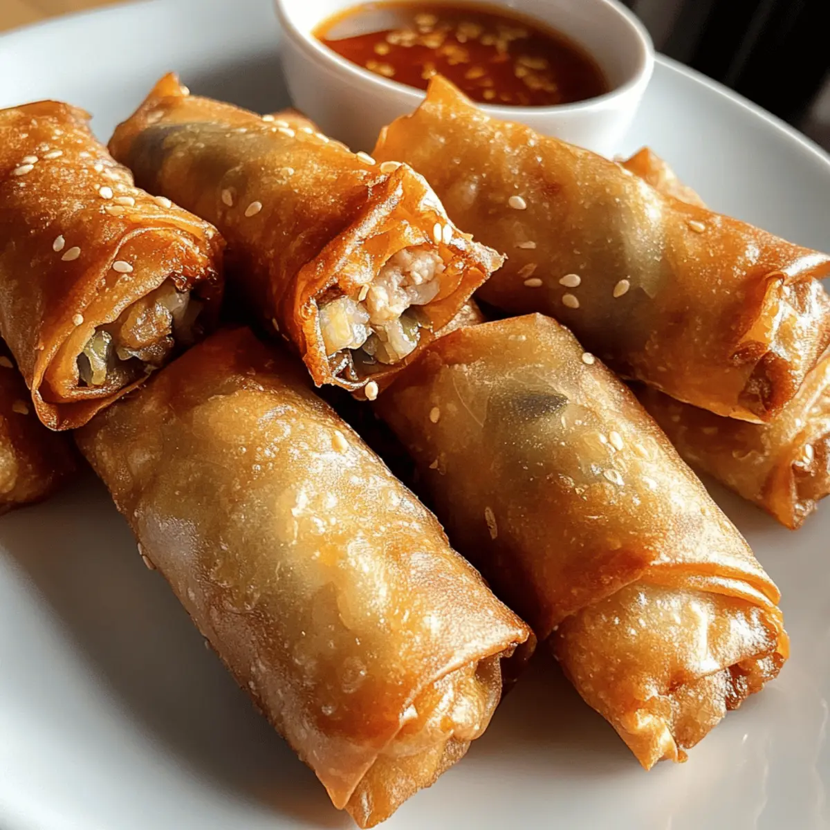 Knusprige Hähnchen-Frühlingsrollen ganz einfach machen