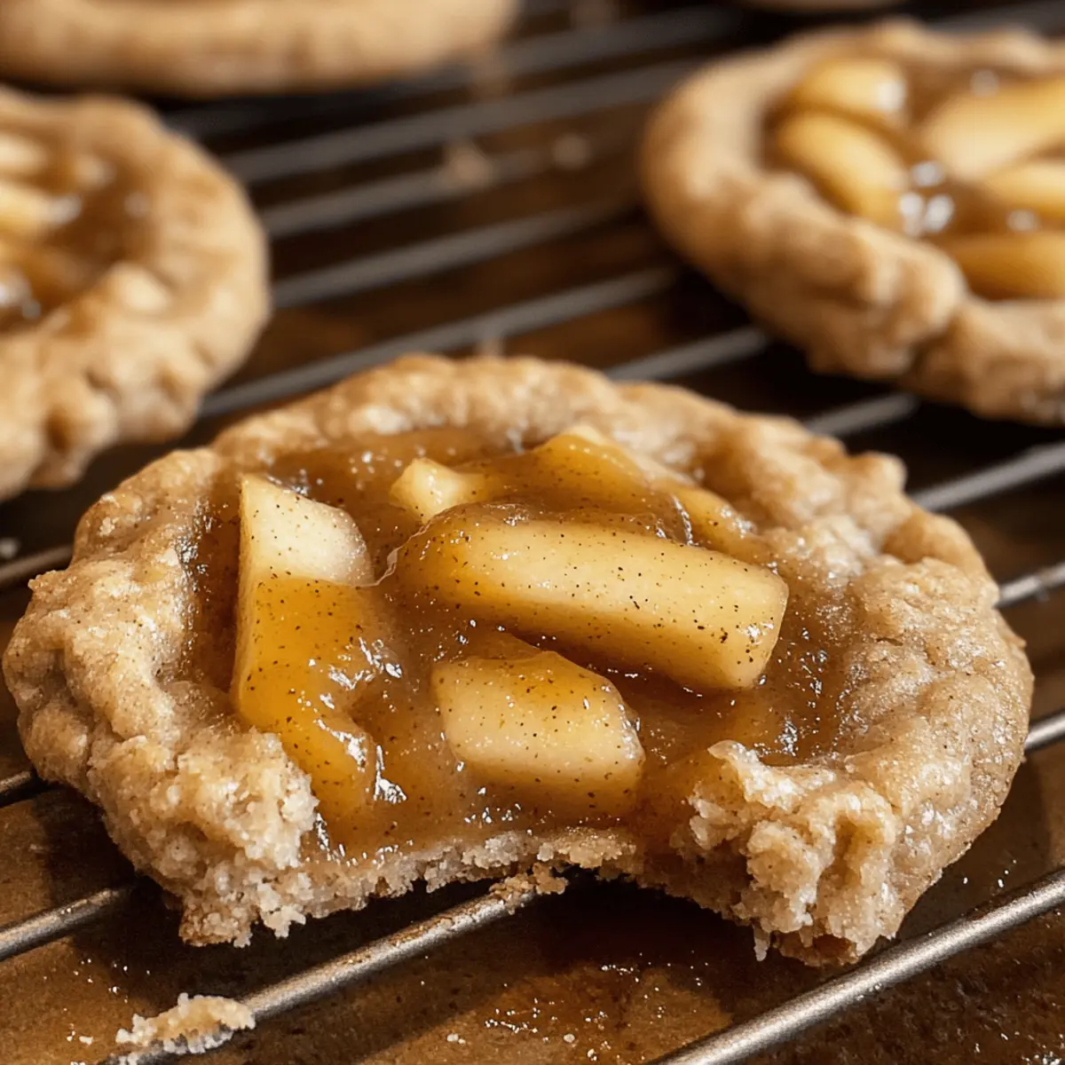 Vegane Apfelkuchenplätzchen für echte Genießer