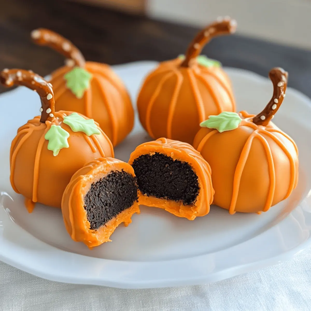 Kürbis Oreo Bälle - Leckeres No-Bake Dessert