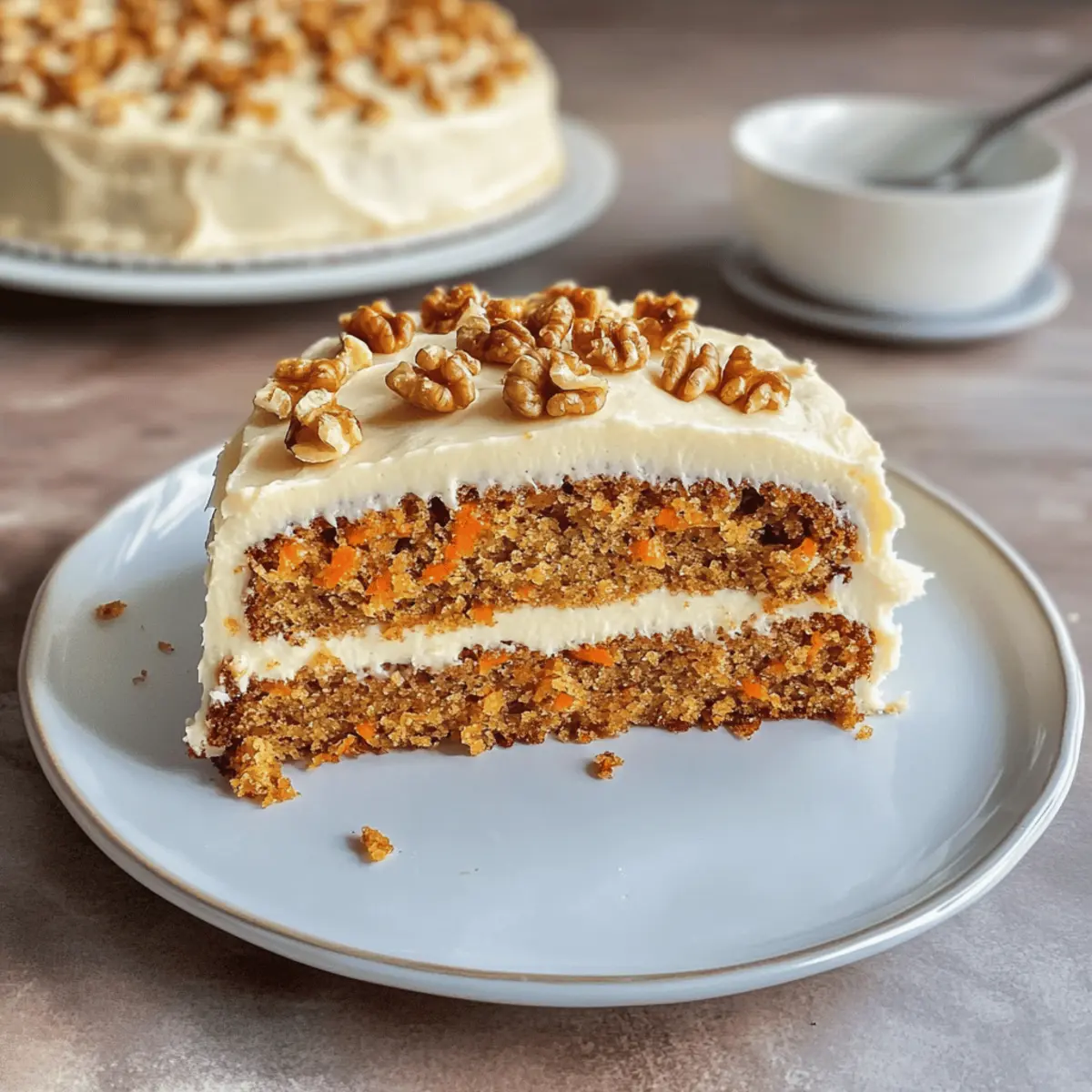 Karottenkuchen mit Frischkäse-Frosting Rezept