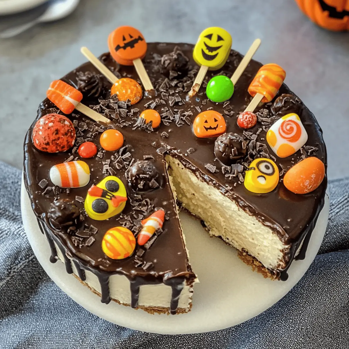 Käsekuchen am Stiel – Halloween-Ausgabe zum Feiern