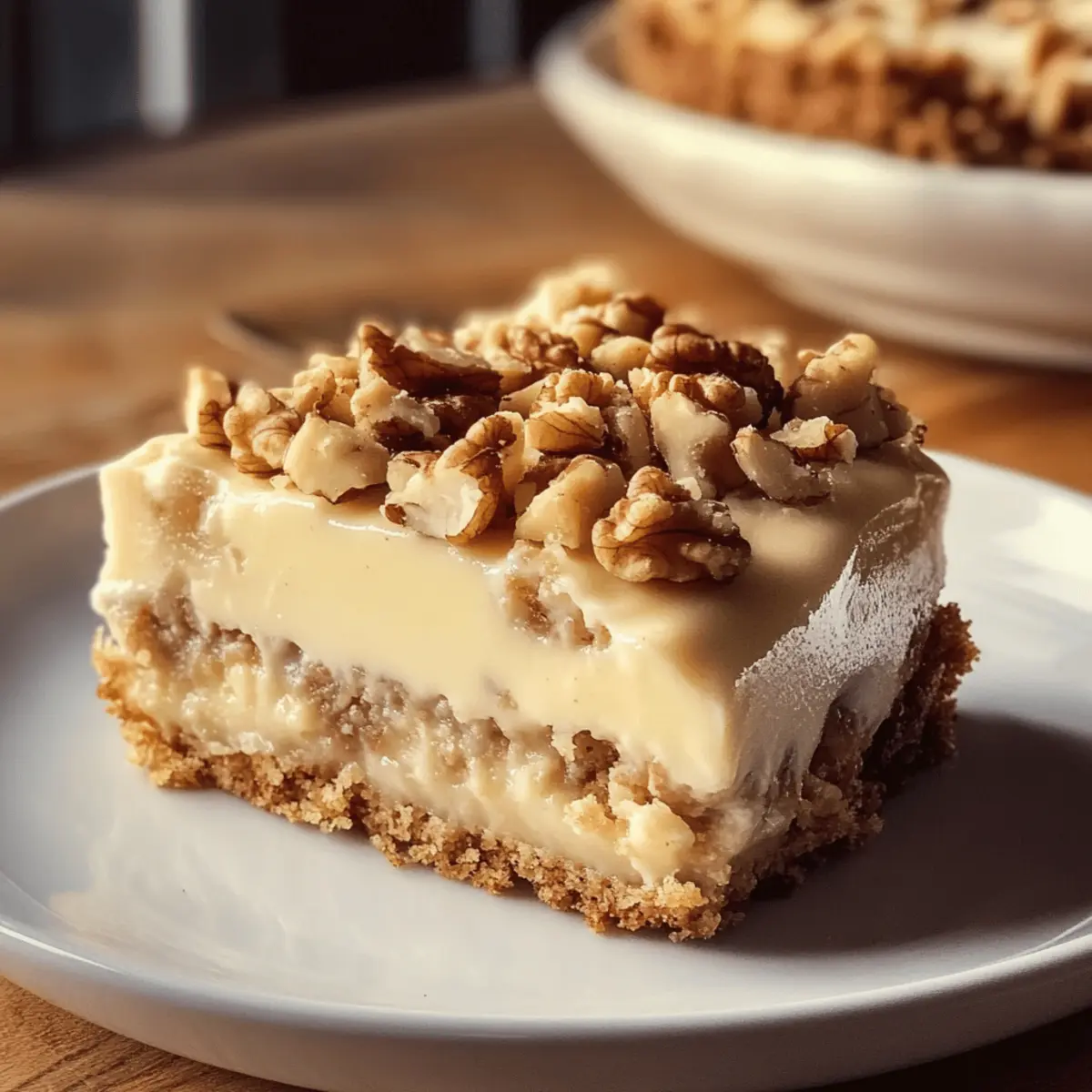 Friss-dich-dumm-Kuchen mit Walnüssen ganz leicht