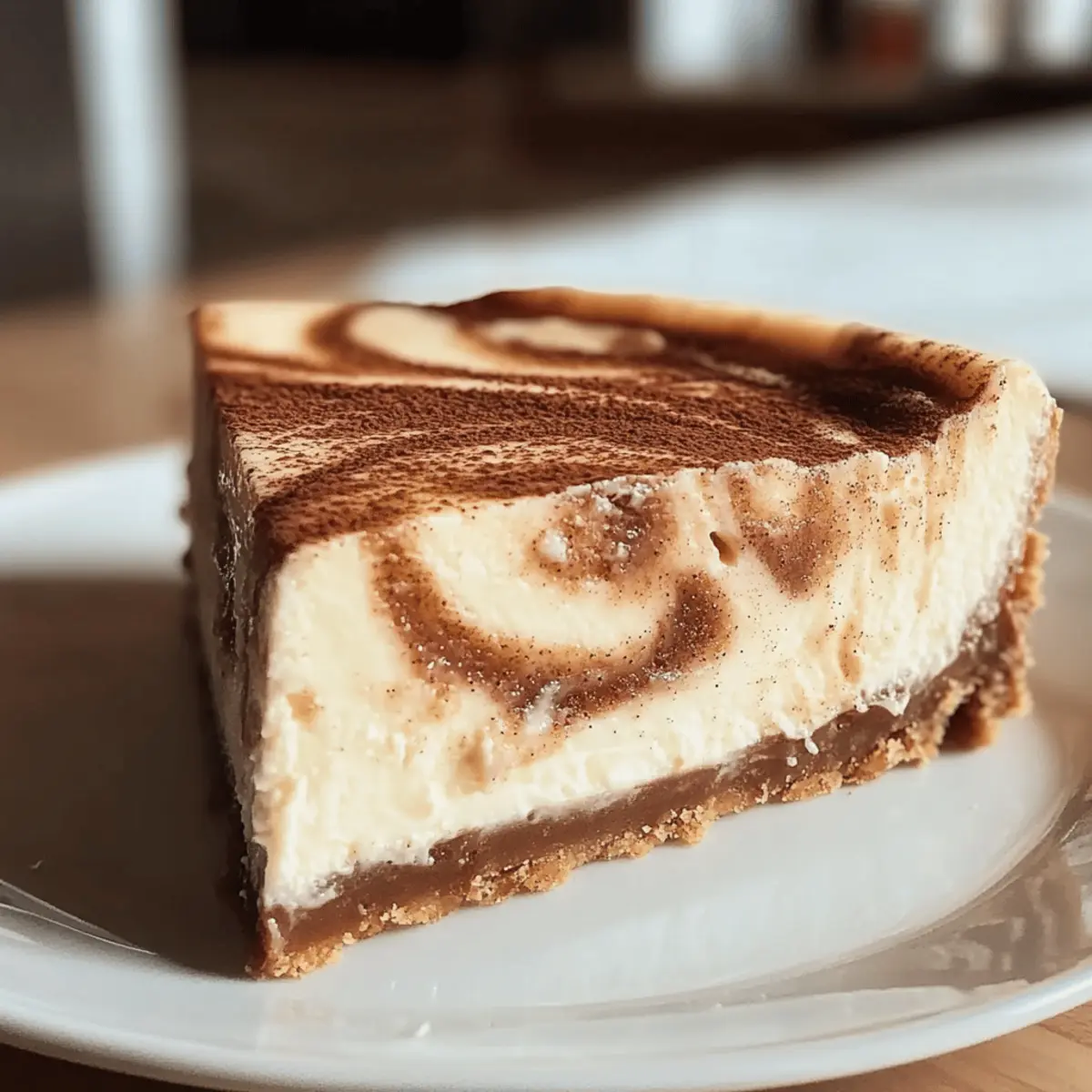 Zimtschnecken Käsekuchen mit Keksboden einfach genießen