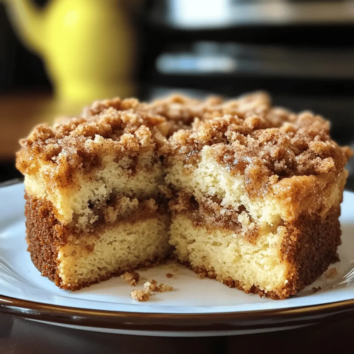 Klassischer Zimt-Streusel-Kaffeekuchen für jede Gelegenheit
