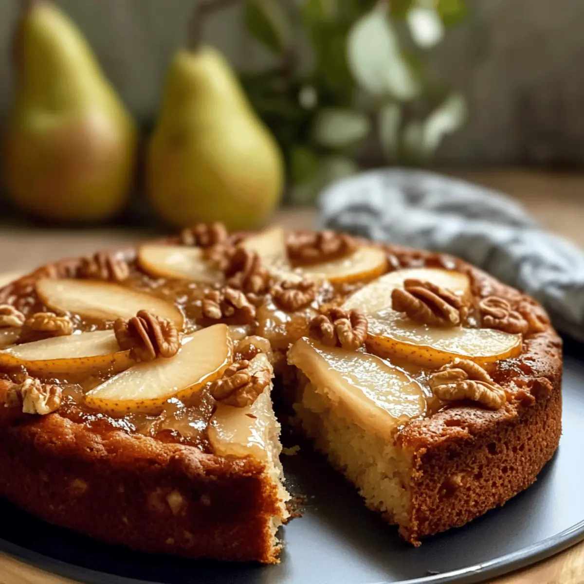 Schneller Birnenkuchen für den perfekten Genuss