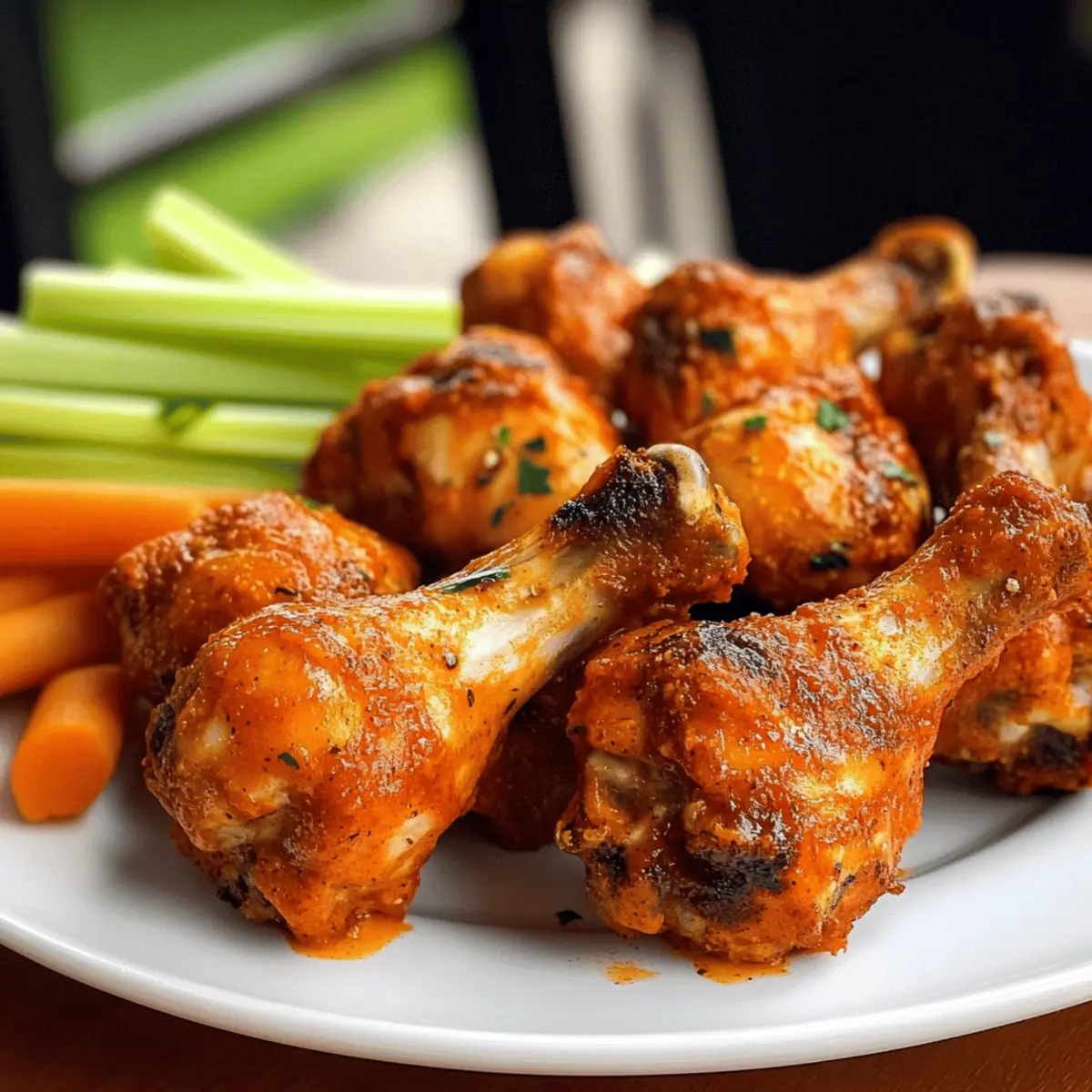 Buffalo-Drumsticks: Knusprig und Einfach Zubereitet