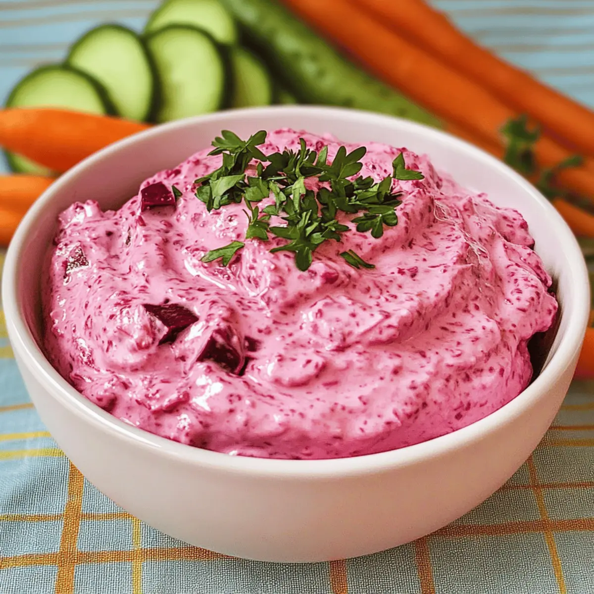 Rote-Bete-Dip Rezept: Lecker und schnell gemacht