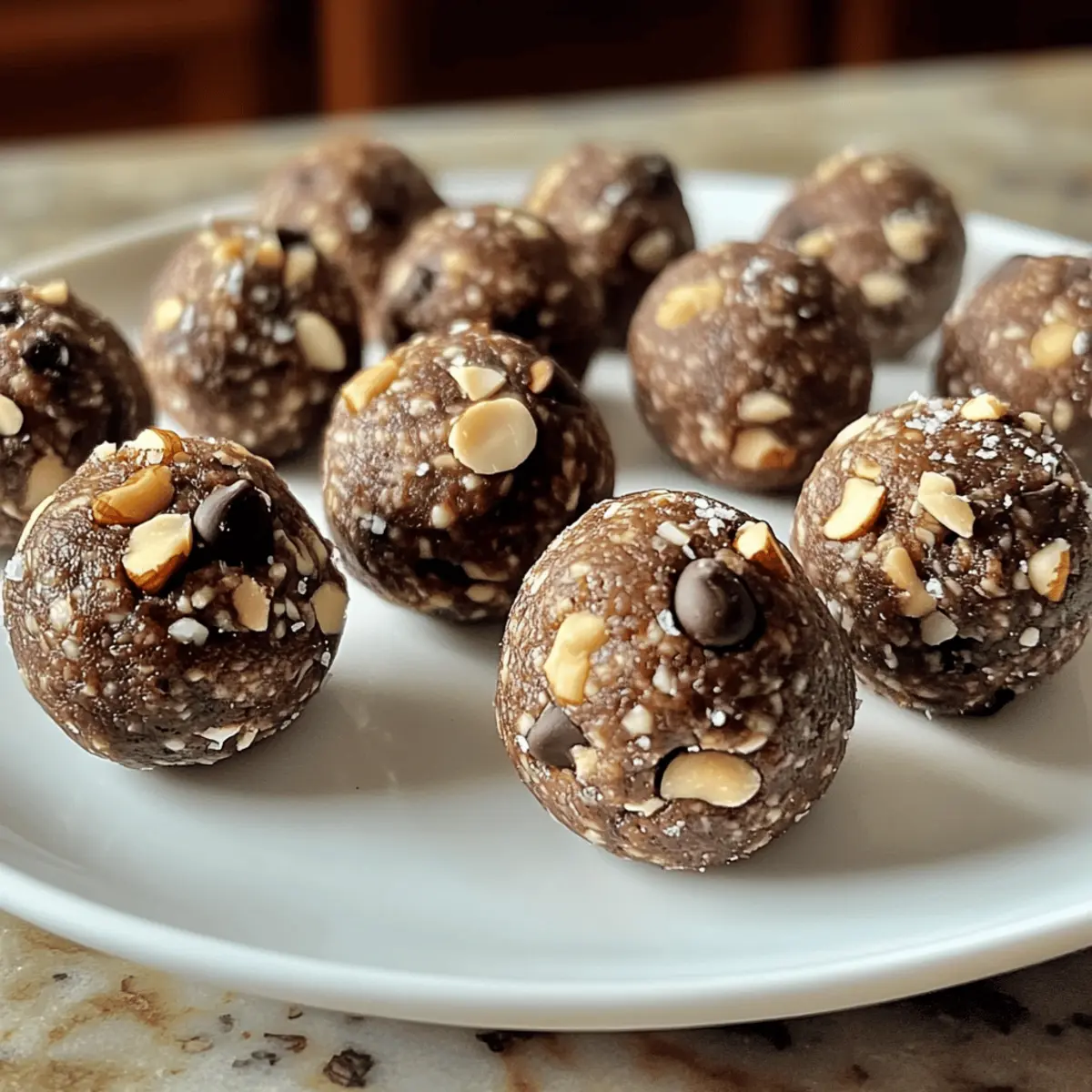 Schokoladen-Espresso-Energiebällchen leicht gemacht