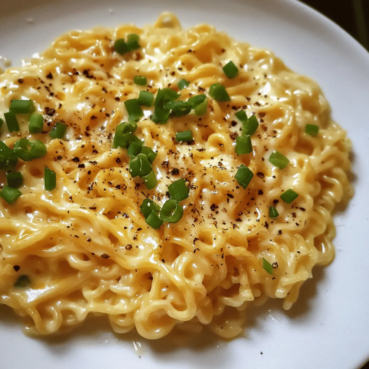 Käse Ramen Nudeln – Schnelles Comfort Food genießen