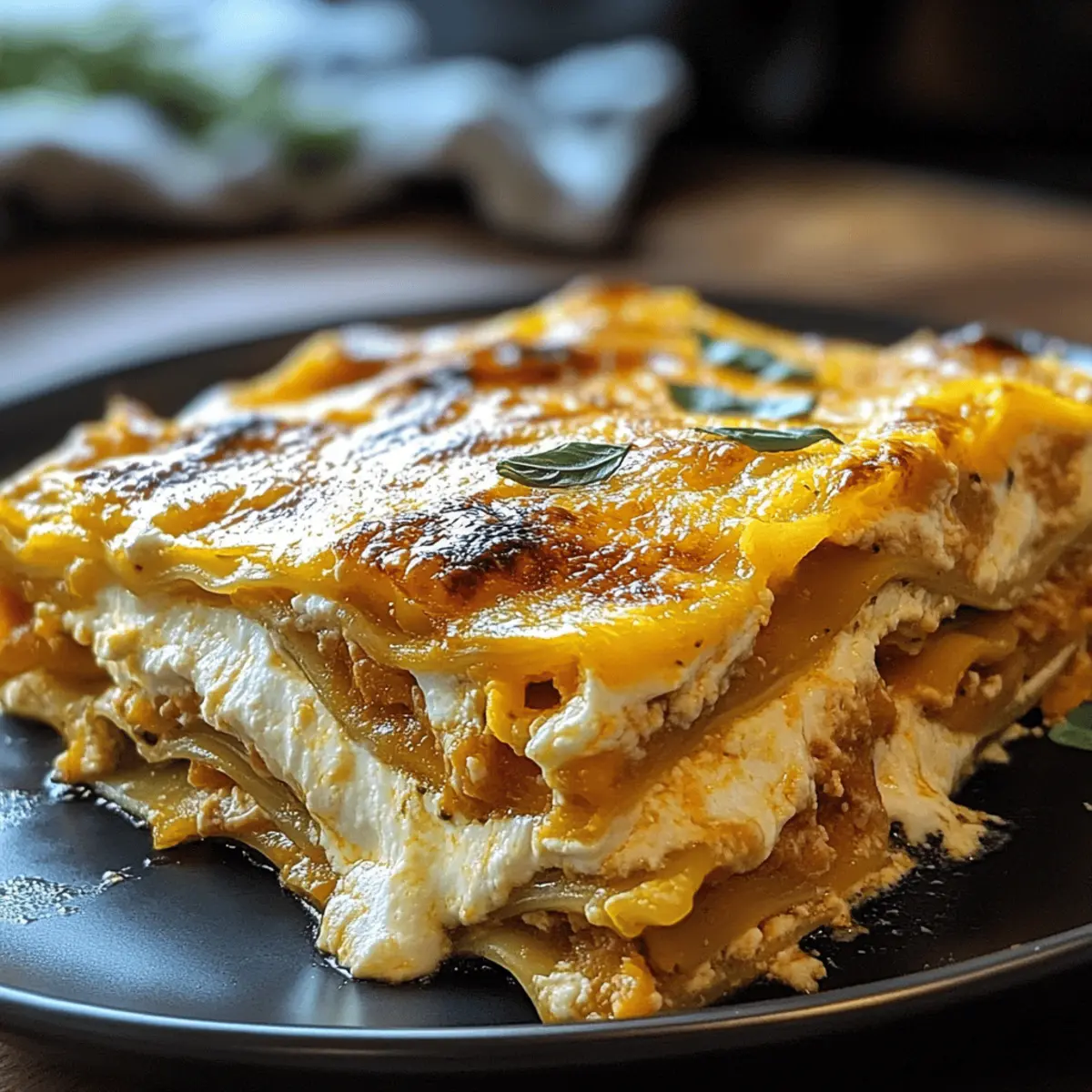 Butternut-Kürbis-Lasagne für Herbstgenuss
