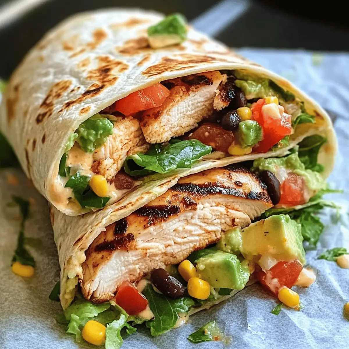 Südwest Hähnchen Wrap – Schnell und Lecker Genießen