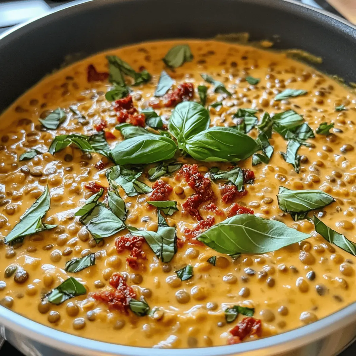 Cremige Heirate Mich Linsen für schnelle Verwöhnmomente