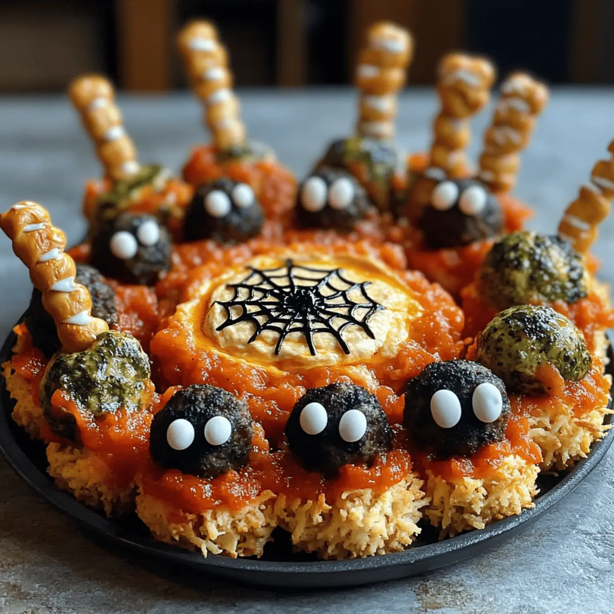 Gruselige Halloween-Häppchen für eine Spooky Party