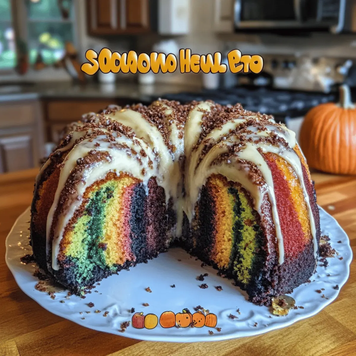 Halloween knusprig frittierter Kakerlaken Donut Rezept