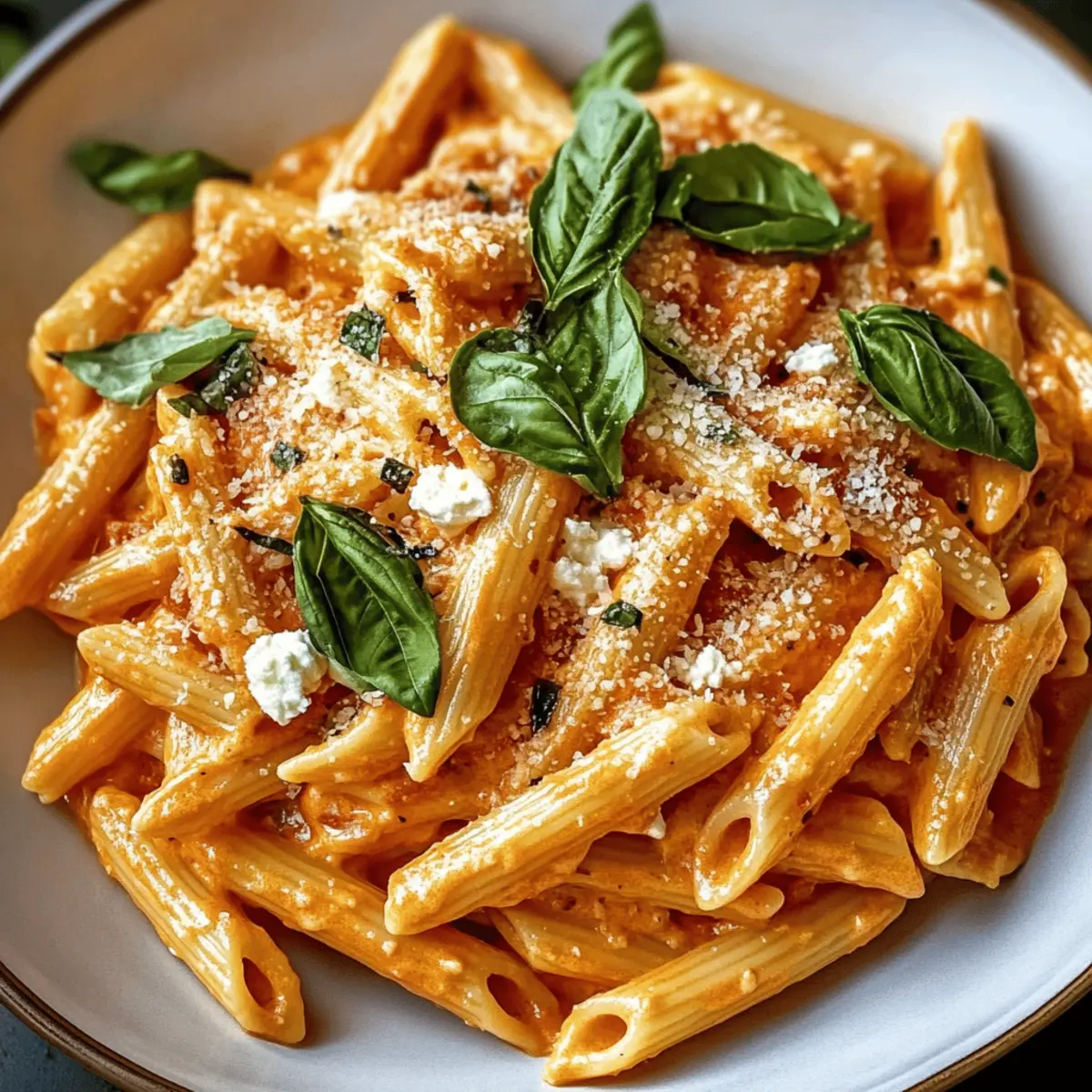 Cremige Tomate Ricotta Nudeln für den perfekten Dinnerabend