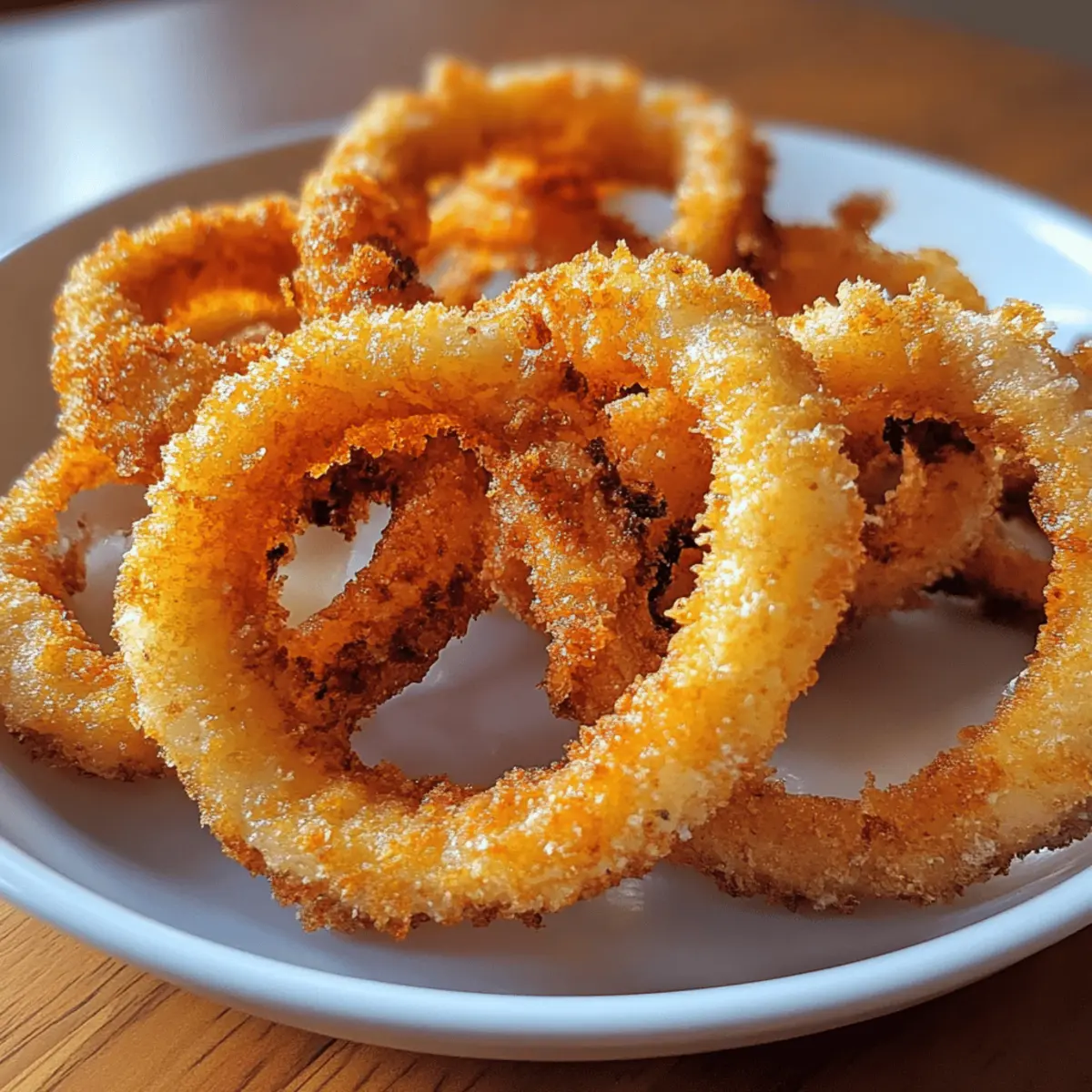 Luftfritteuse Zwiebelringe – Knuspriger Snack für Dich