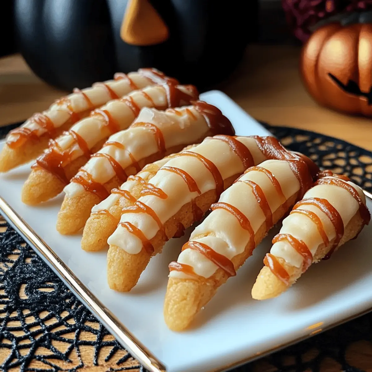 Halloween Hexenfinger Rezept für Partys