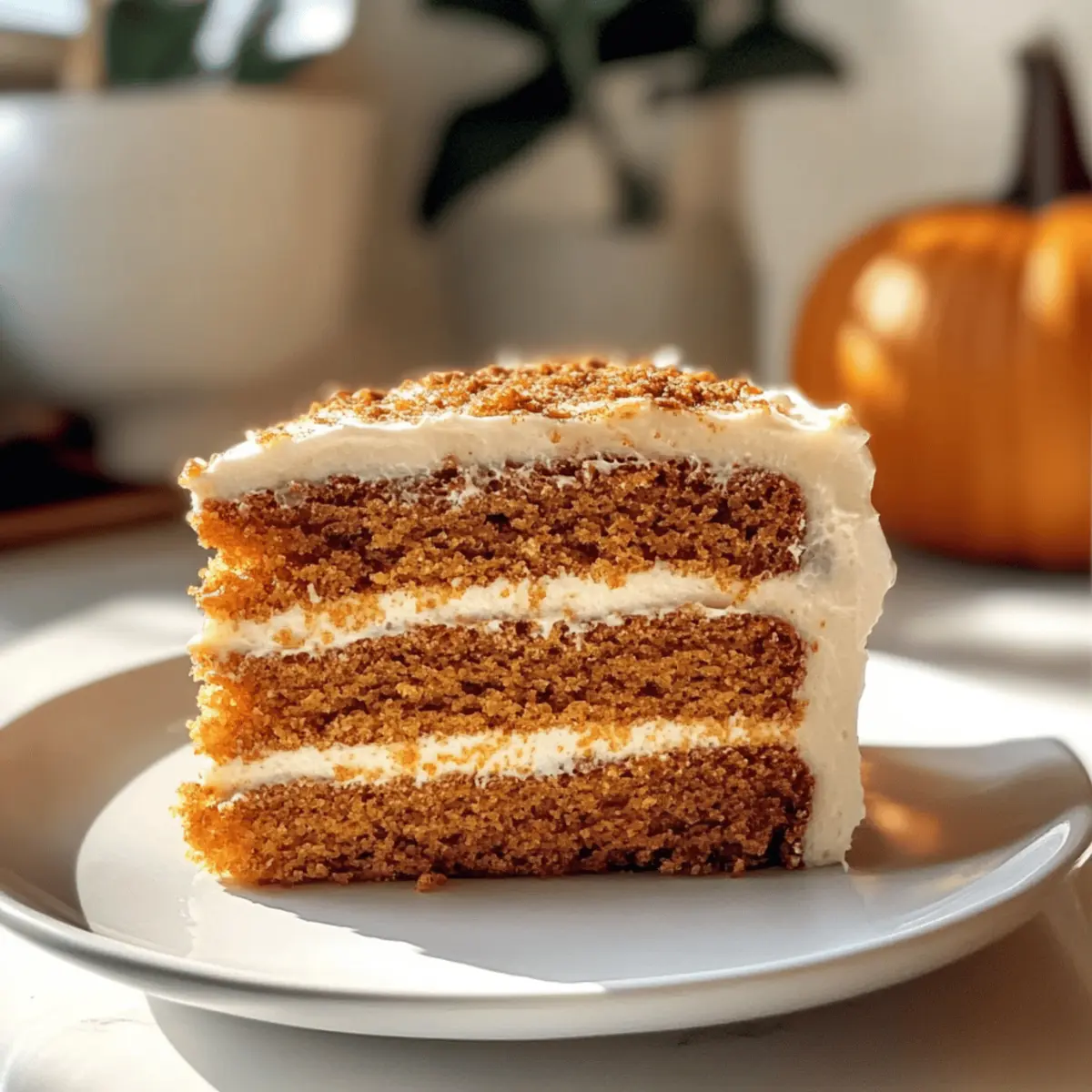 Süßer Kürbis-Gewürz-Latte-Kuchen für Kaffeeliebhaber