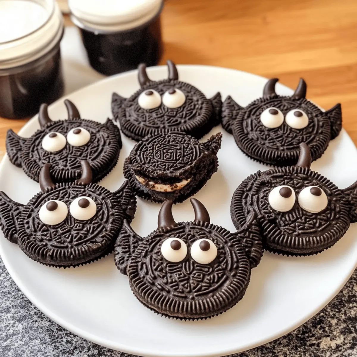 Bat Oreos: Leckere No-Bake Halloween-Kekse
