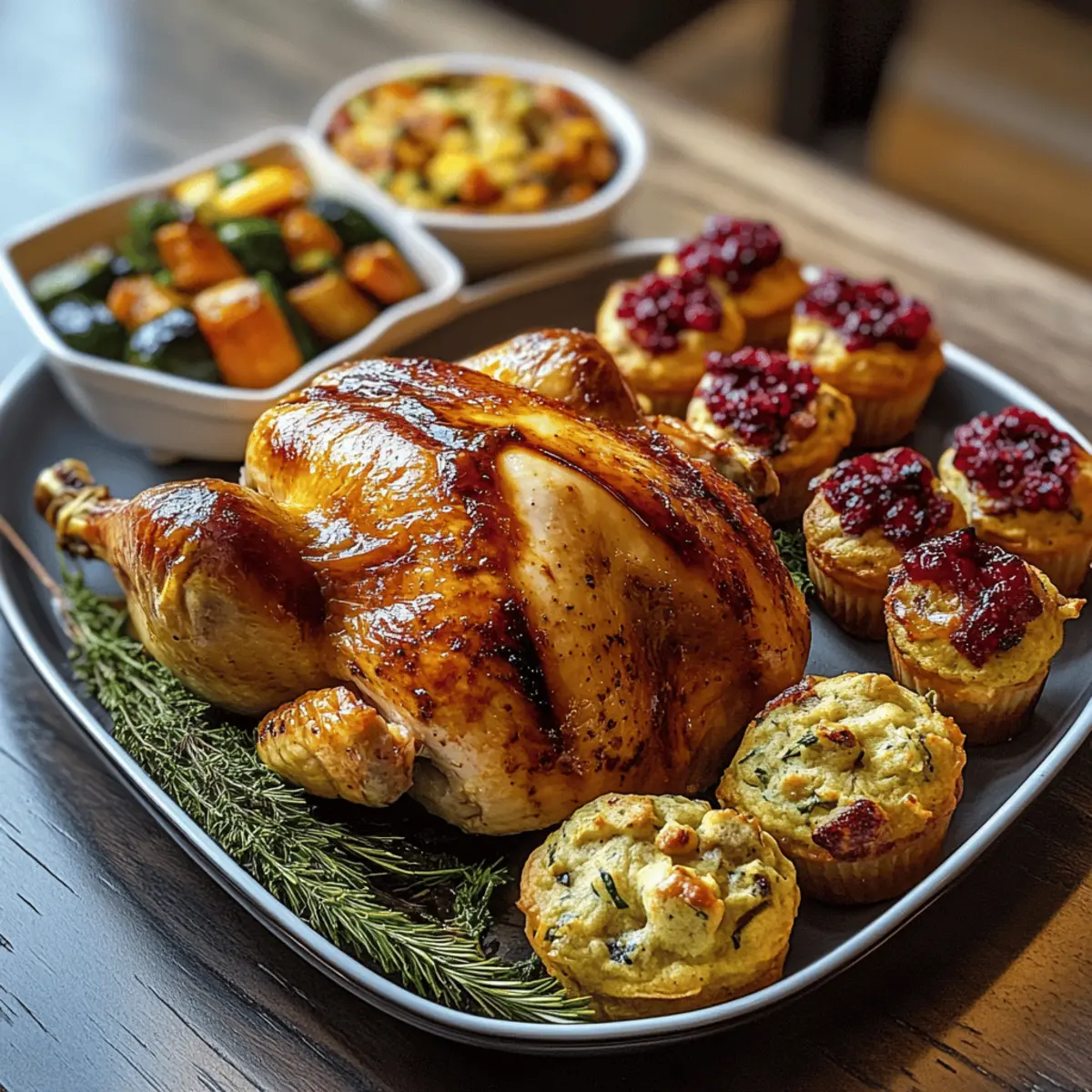 Modernes Erntefest: Kürbiscreme-Truthahn genießen