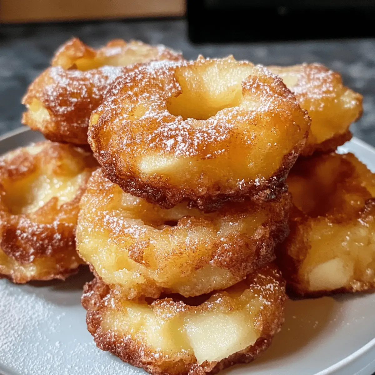 Apfelküchlein ohne Zucker für gesunde Snacks