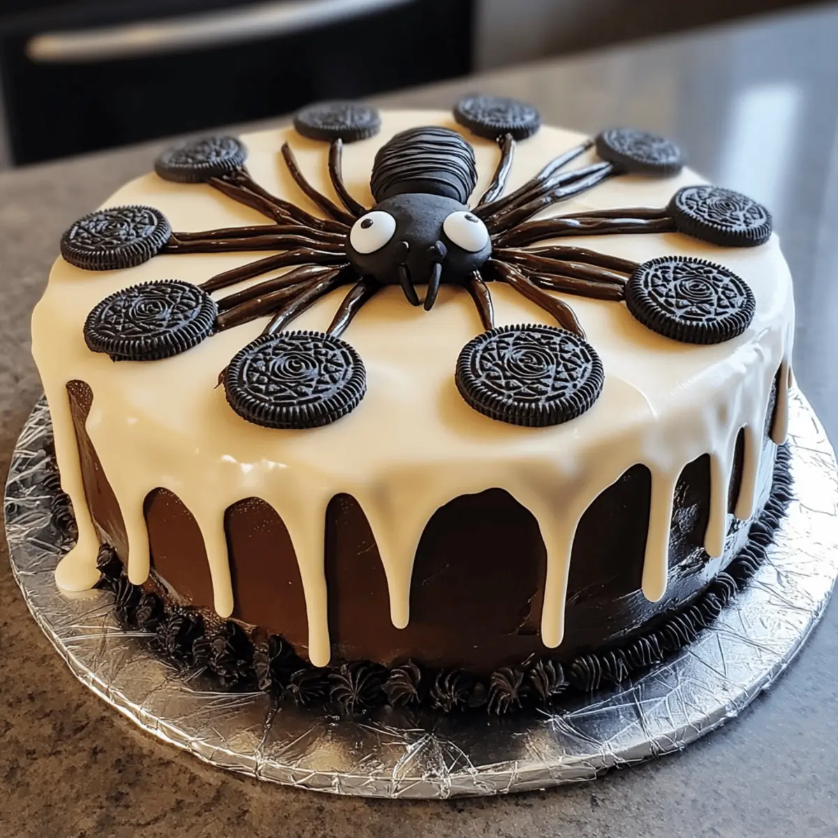 Spinnenkuchen für Halloween: Spaß für Groß und Klein