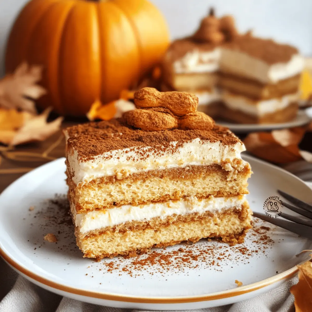 Veganes Kürbisgewürz-Tiramisu für Herbstgenuss