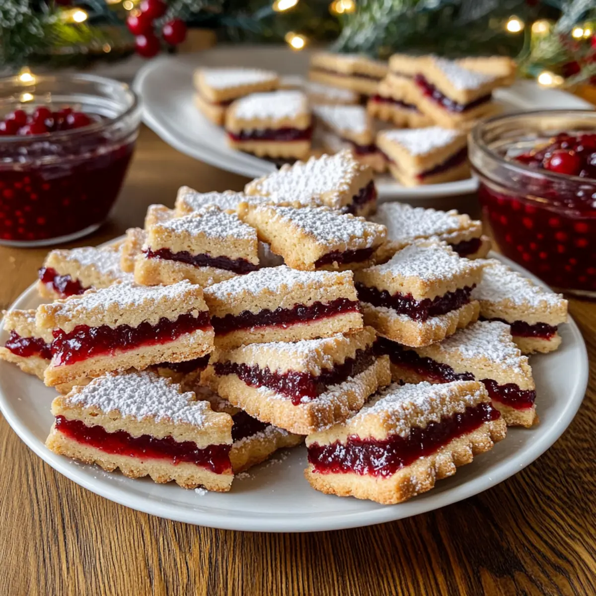 Linzer Streifen – Die perfekten Weihnachtsplätzchen