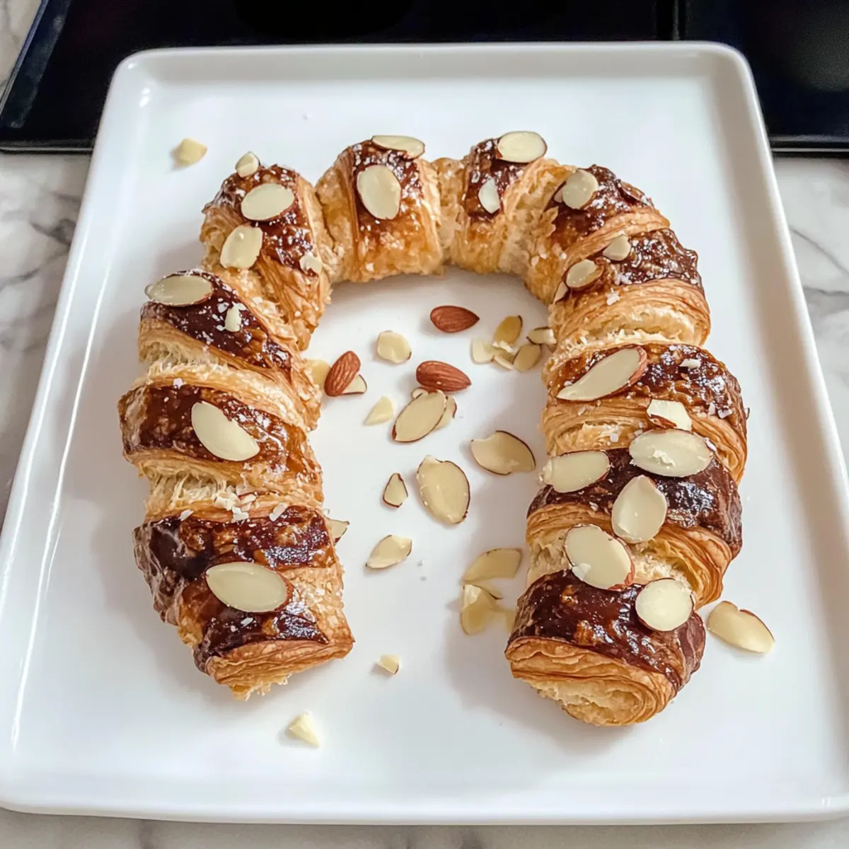 Mandelhörnchen mit Marzipan einfach selbst machen