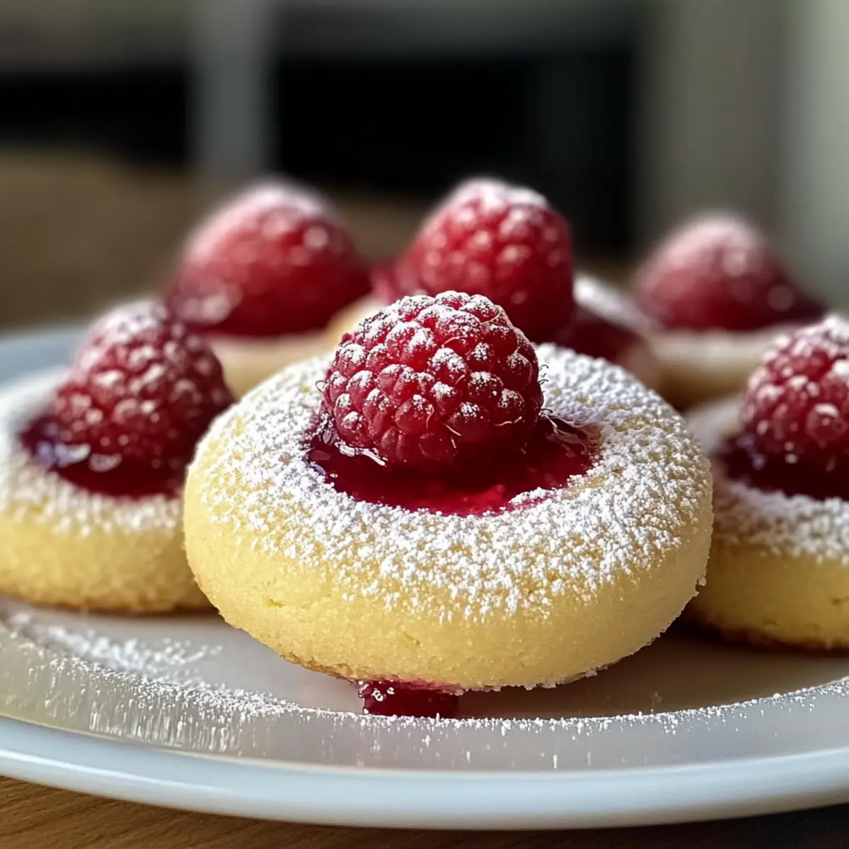 Marzipan-Himbeer-Kekse für besondere Anlässe