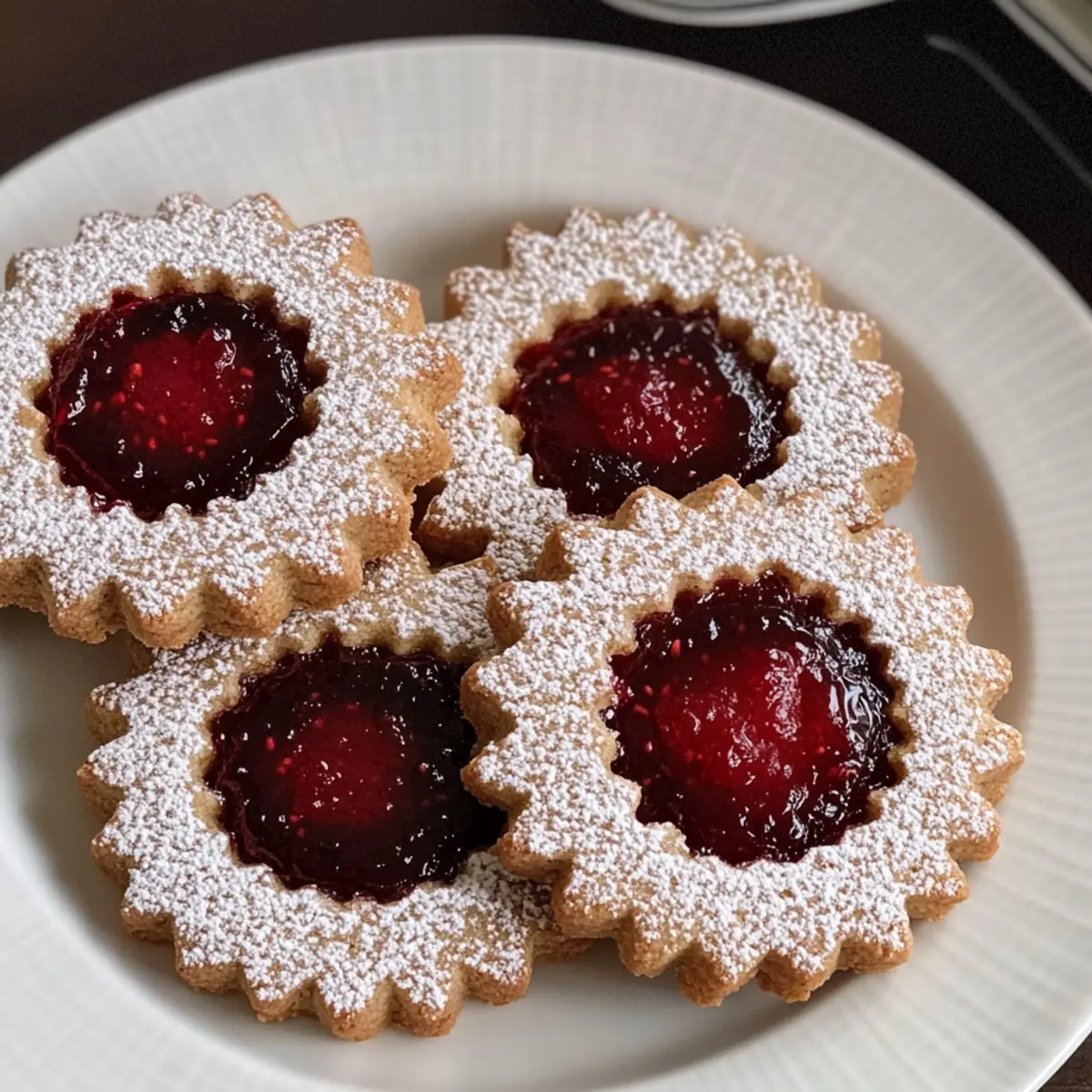 Omas Linzer Plätzchen aus dem Familienrezept