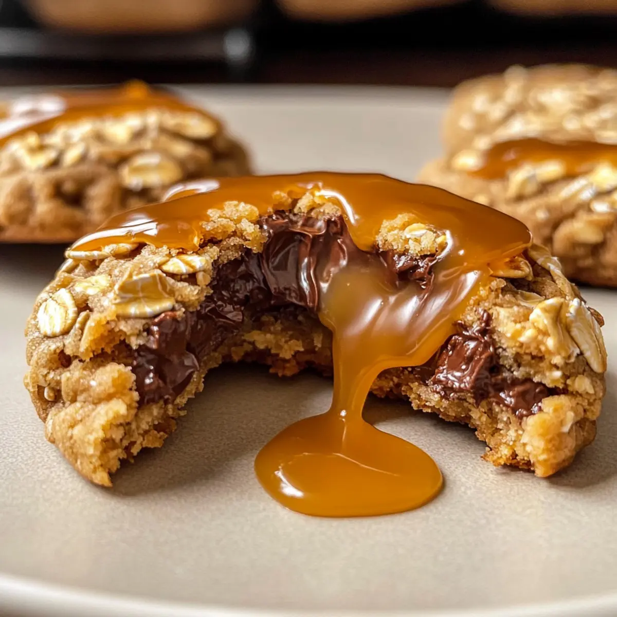 Saftige Karamell-Haferflocken-Kekse für den perfekten Genuss