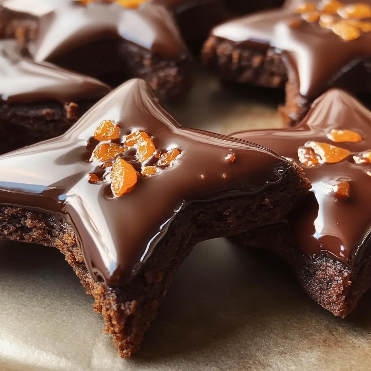 Saftige Schoko-Orangen-Sterne: Zart & Voller Aroma