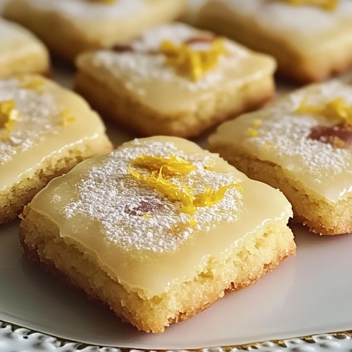 Zitronenkekse: Frische, zarte Leckerbissen