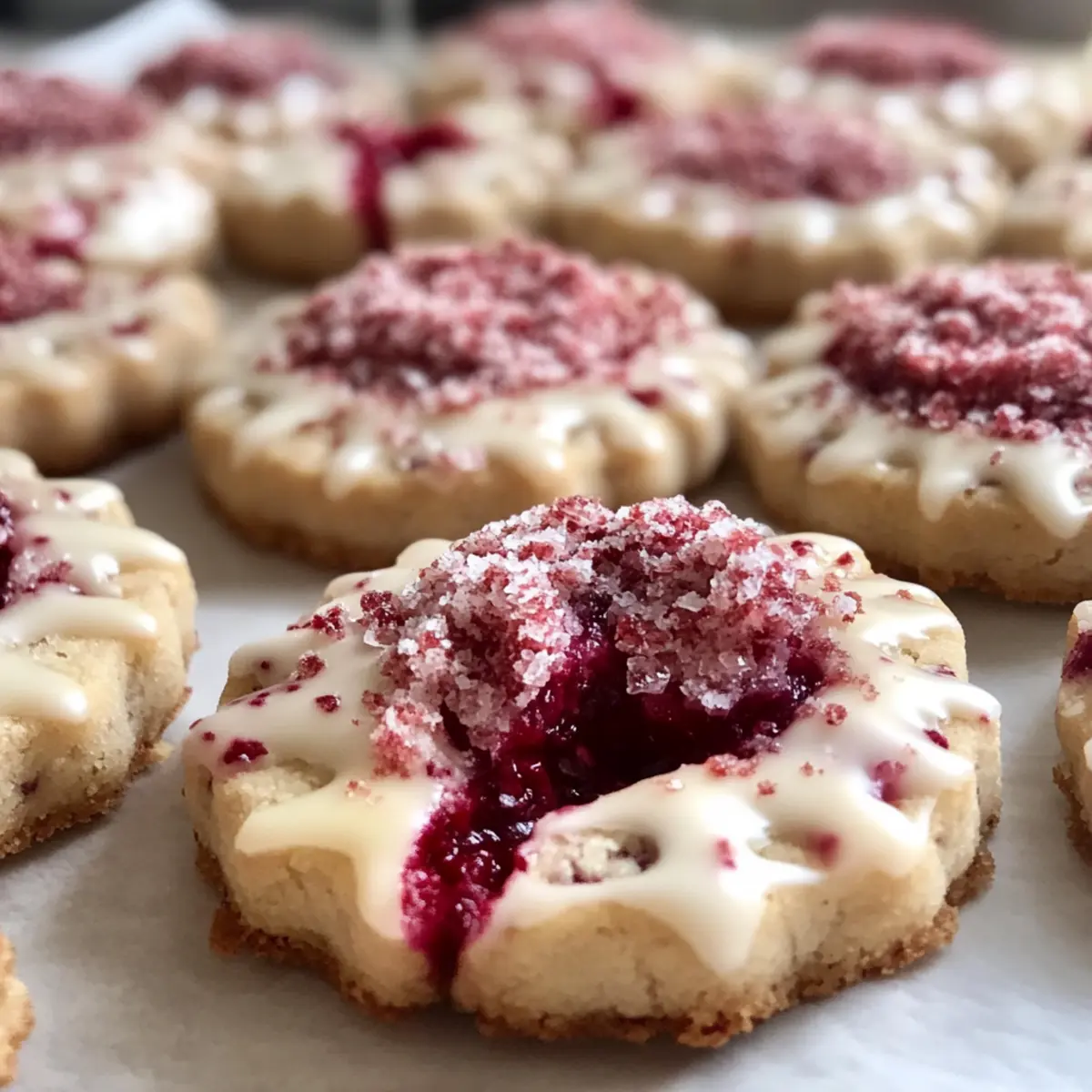 Himbeerplätzchen für jede Saison selbstgemacht