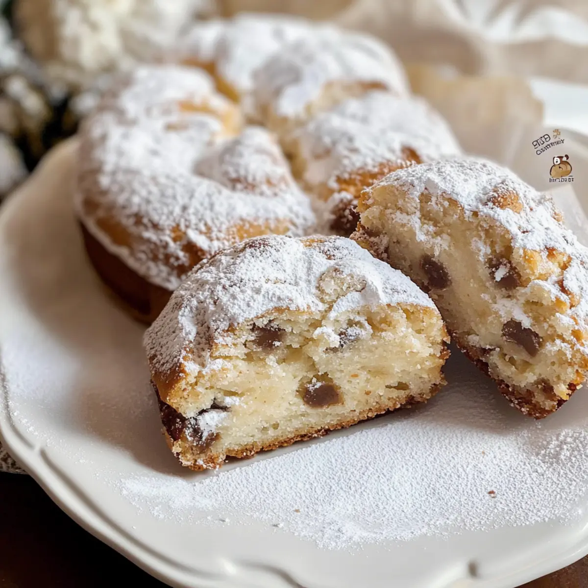 Saftiges Stollenkonfekt mit Marzipan ganz einfach genießen