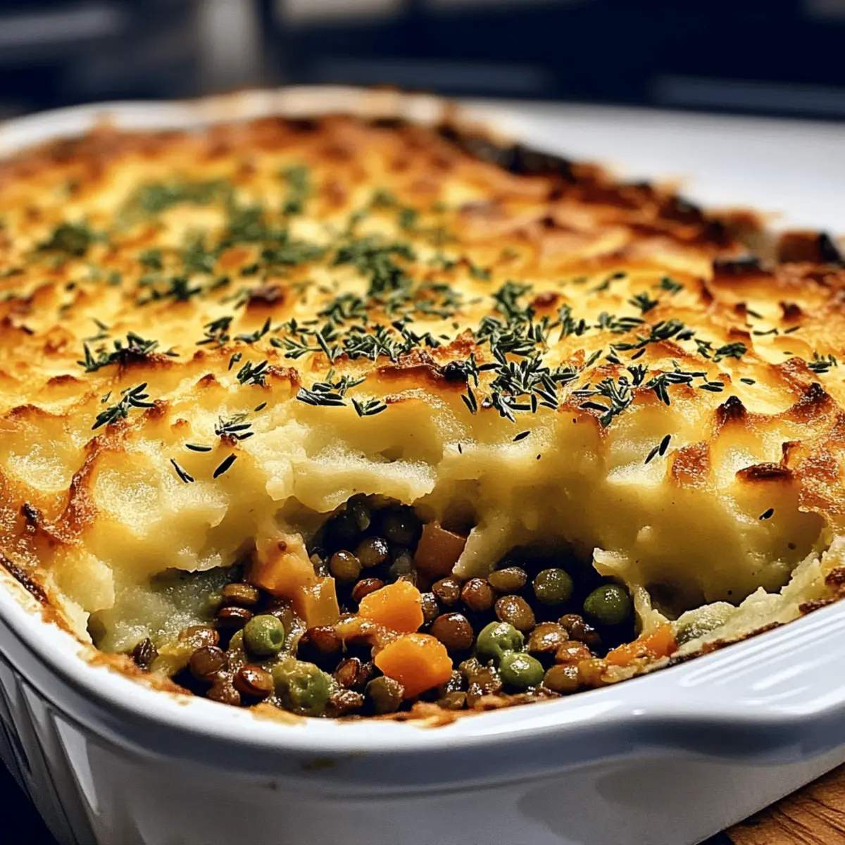 Vegetarische Hirtenpastete für Wohlfühlmomente