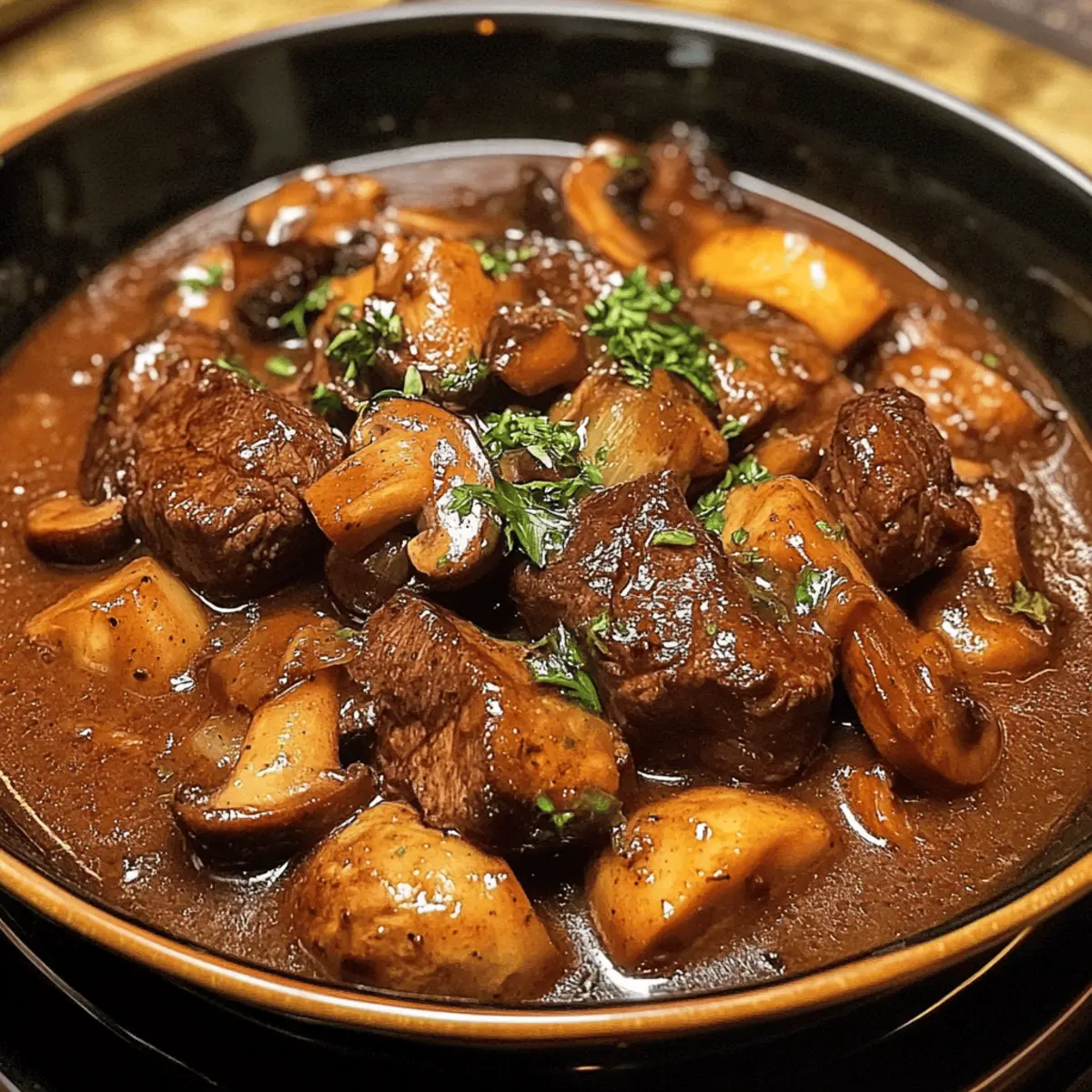 Rindfleisch nach Burgunder Art einfach selbst machen